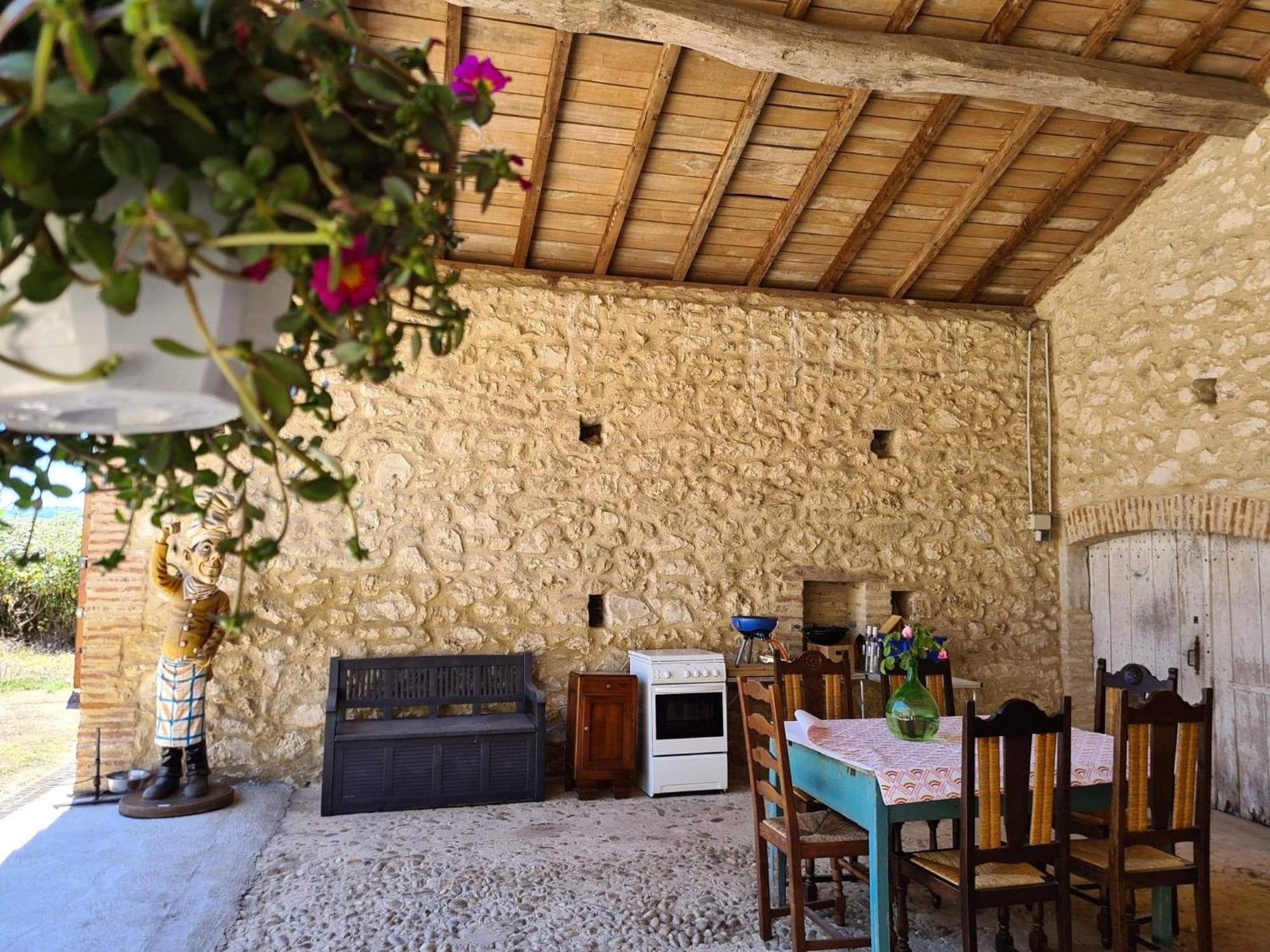 Le Coq En Repos Bed & Breakfast Saint-Sylvestre-sur-Lot Exterior photo